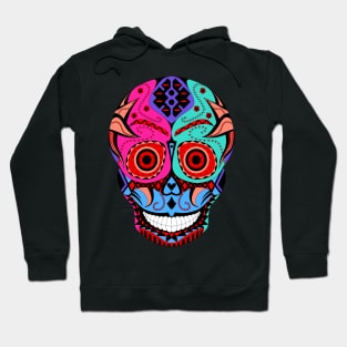 lucha libre skull ecopop Hoodie